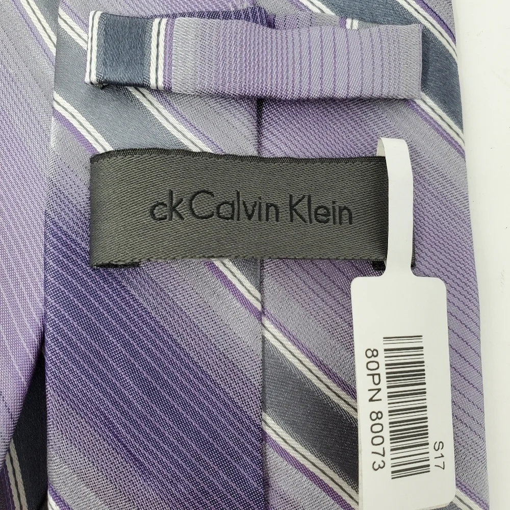 NWT CALVIN KLEIN Purple Tie